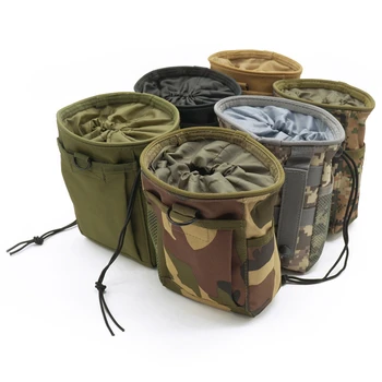 Outdoor 3-5L Tarnfarbene Molle Dump-Tasche, Wiederverwendbare Hüfttasche, Munitionstaschen