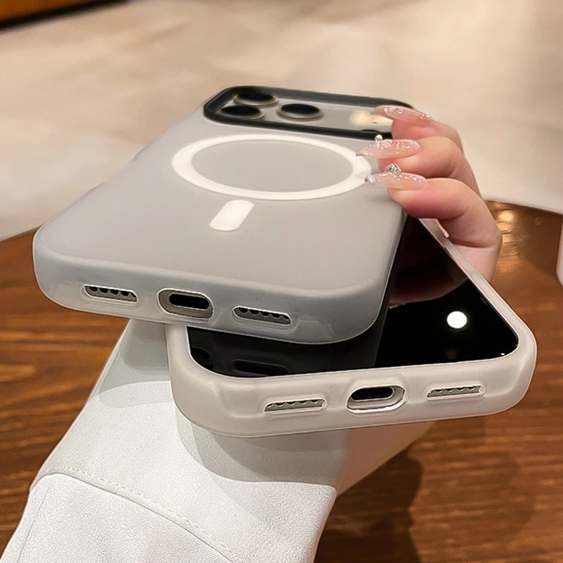 Luxuriöse 2-in-1 magnetische stoßfeste Hülle für iPhone 17 – Bild 6