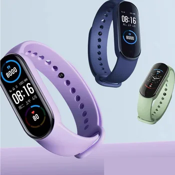 Armbänder für Xiaomi Mi Band 7 6 5 4 3 Armband Neues Silikon-Sportarmband Correa Mi Band 7 6 5