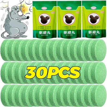 Mäuseabwehr-Tabletten, Schädlingsabwehrmittel mit Pfefferminzöl, Mausefallen für Ratten, Mäuse, Kakerlaken