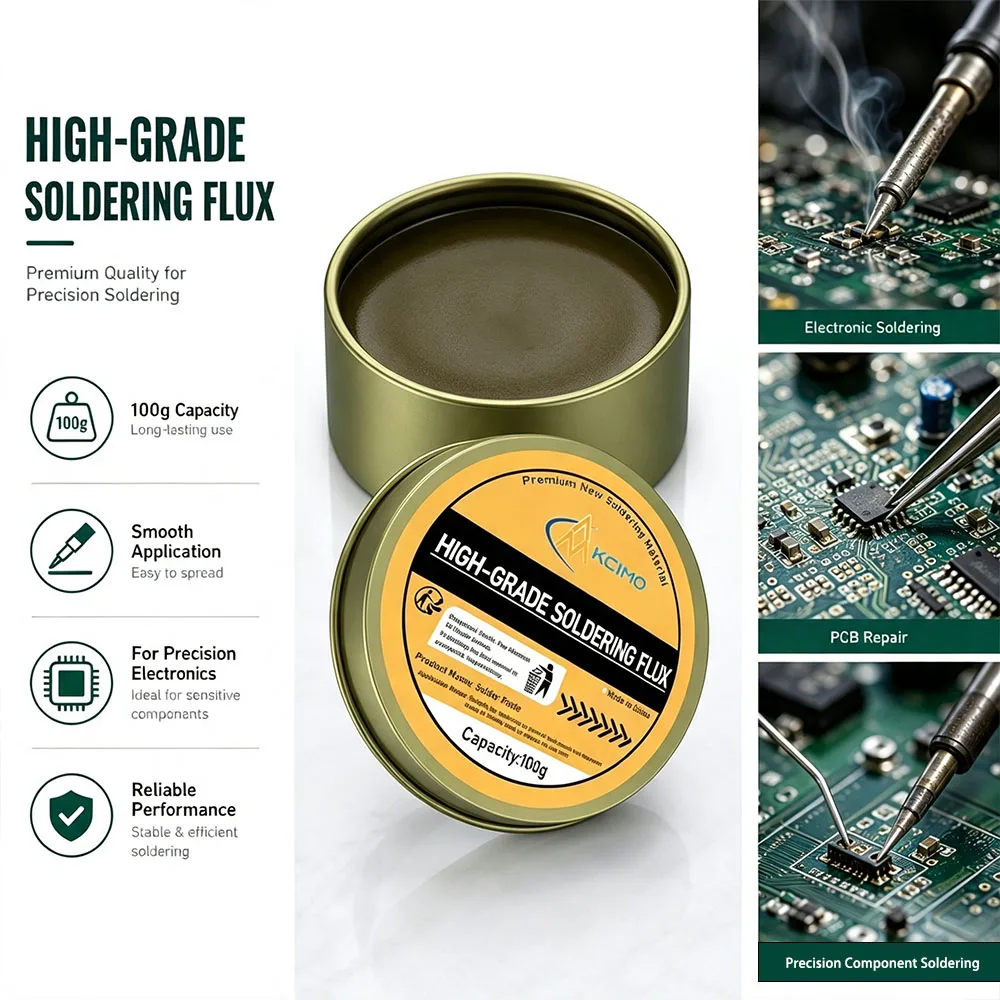 Bleifreie Rosin-Lötpaste, automatisch anwendbare Lötcreme für – Bild 3