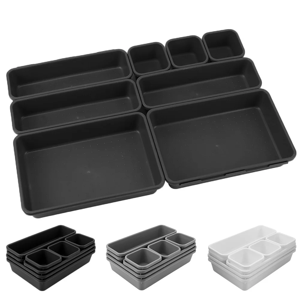 8 teil/satz Lagerung Schublade Lagerung Box Kleinigkeiten