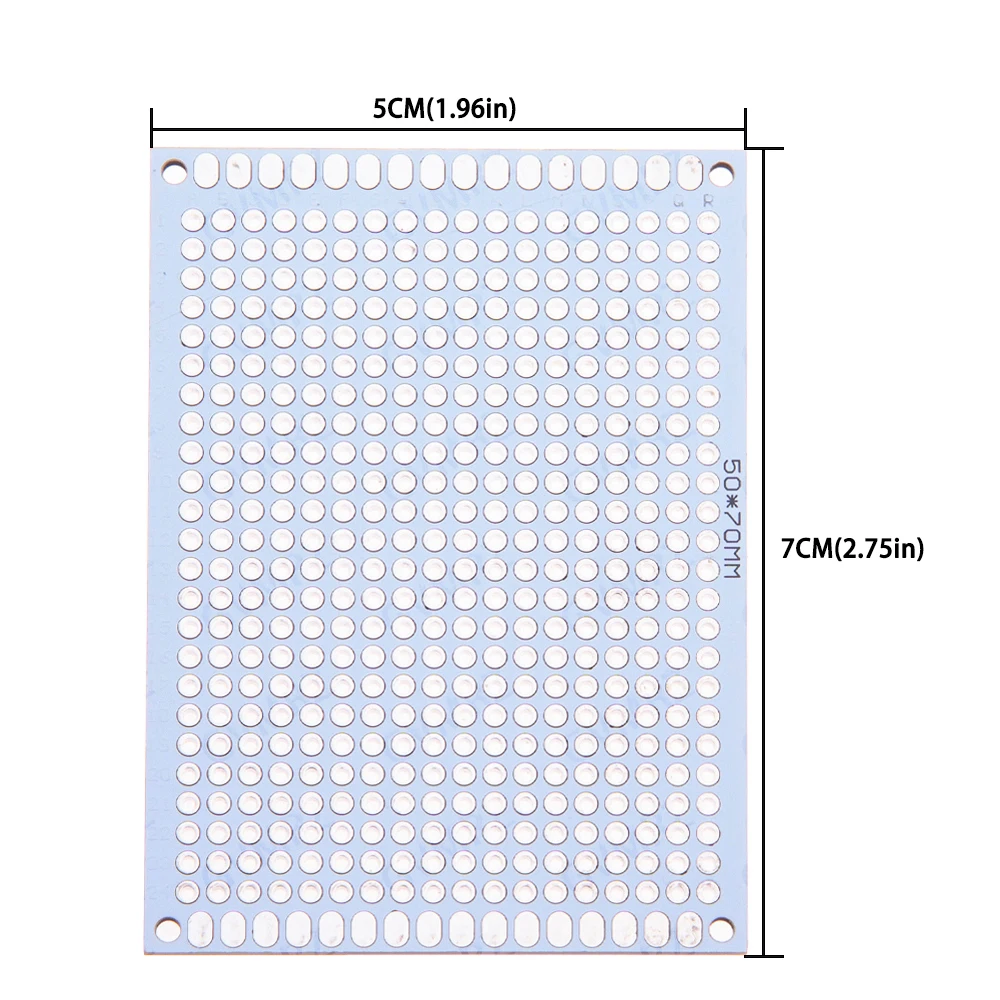 Doppelseitige PCB-Prototypenplatte, universelle – Bild 3