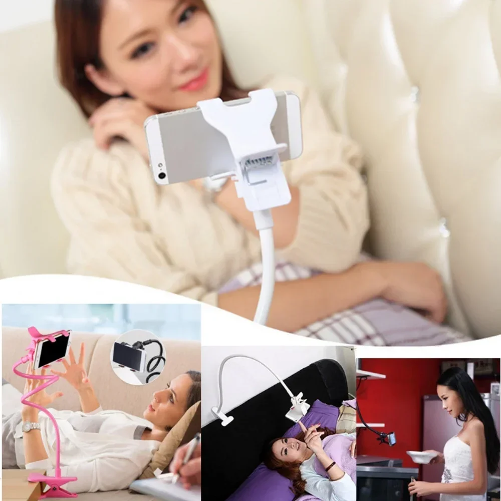 Universal Handy Halterung Clamp Nacht Desktop Lange Arm Faule – Bild 5