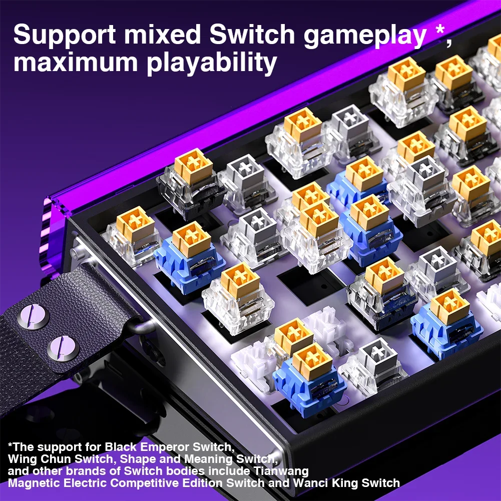 AULA HERO 68HE Magnetschalter-Tastatur RGB Gaming Mechanische – Bild 5