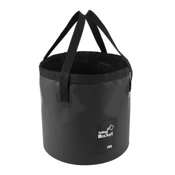 12L/20L Schüssel Waschbecken Waschen Tasche Auto Waschen Eimer Tragbare Outdoor Reise Faltbare Wasser