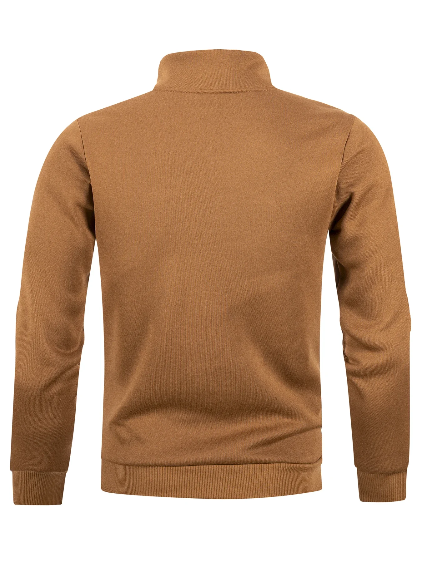Herbst männer Zipper Pullover Rollkragen Warme Pullover – Bild 6