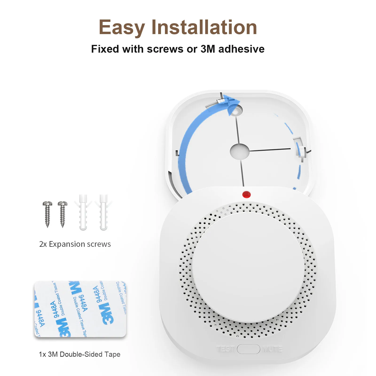 ZigBee WLAN Smart Rauchmelder, Kompatibel mit Tuya Smart Life – Bild 6