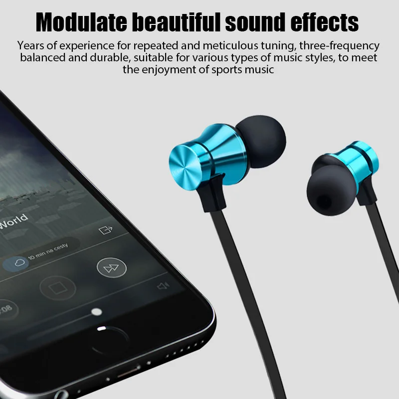 XT11 Bluetooth 4.2 Drahtloser Kopfhörer, Sport-Headset – Bild 4