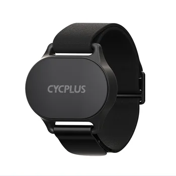 CYCPLUS Herzfrequenzsensor Armband Handgelenkgürtel Bluetooth ANT+ Fitnessmonitor für Garmin Wahoo GPS