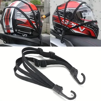 Elastischer Motorrad-Koffer mit Sicherheitshaken - vielseitiger Helm, Netz-Ausrüstung, Transport, langlebig