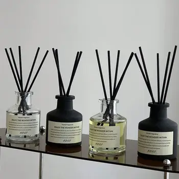 50 ml flammenloser Raumduft, flammenlose Freesie, Jasmin-Duftöl mit Reed-Diffusor-Stick, Lufterfrischer