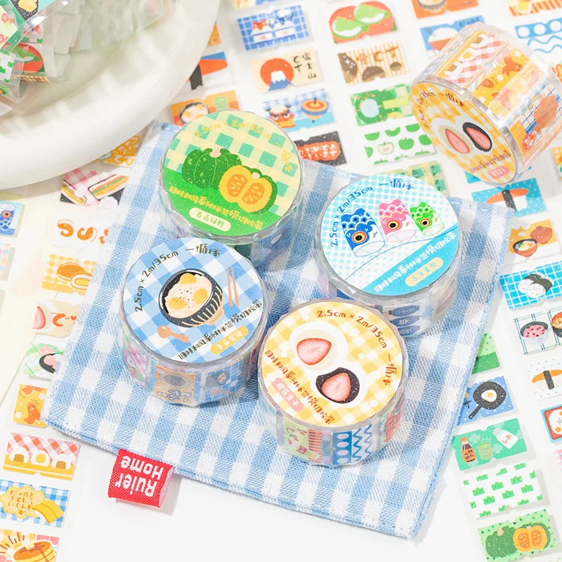 1 stücke Ästhetische Washi Tapes Nette Aufkleber Dekorative