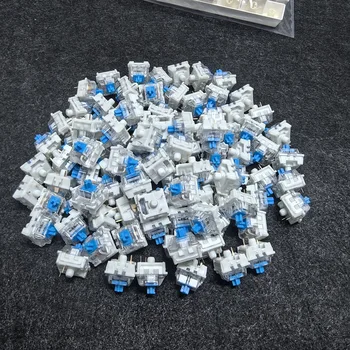 Mechanische Tastaturschalter Blau Rot Braun Schalter Anpassbar Hot-Swappable 3-Pin Cross Stem für Mechanische