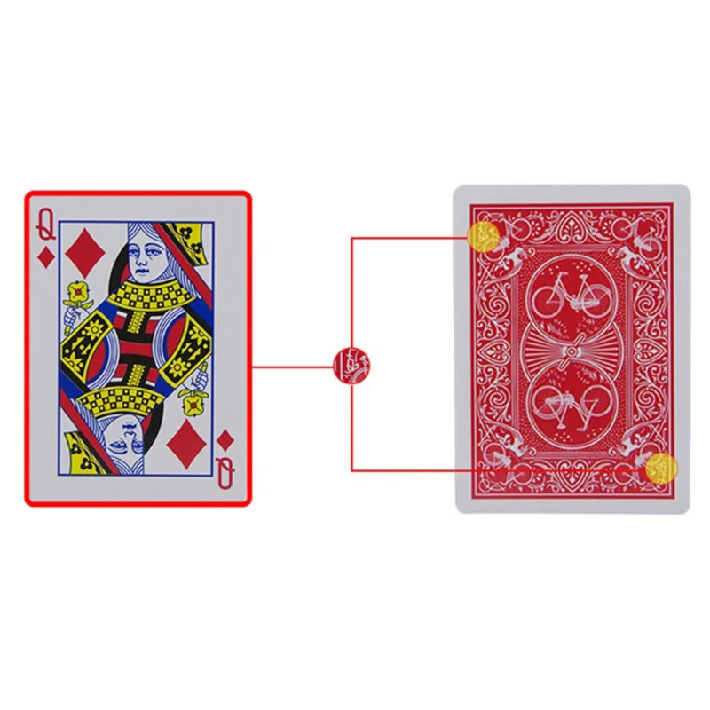 Geheime markierte Poker-Karten, durchsichtige Spielkarten – Bild 2