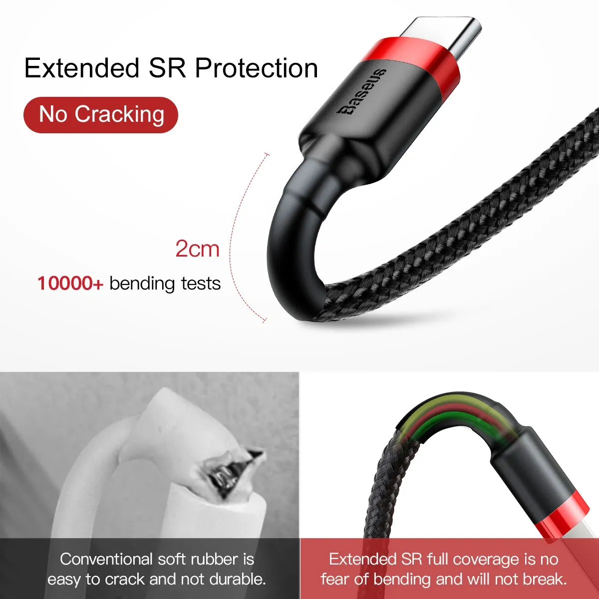 USB-A auf USB-C Ladekabel, Schnellladen – Bild 3