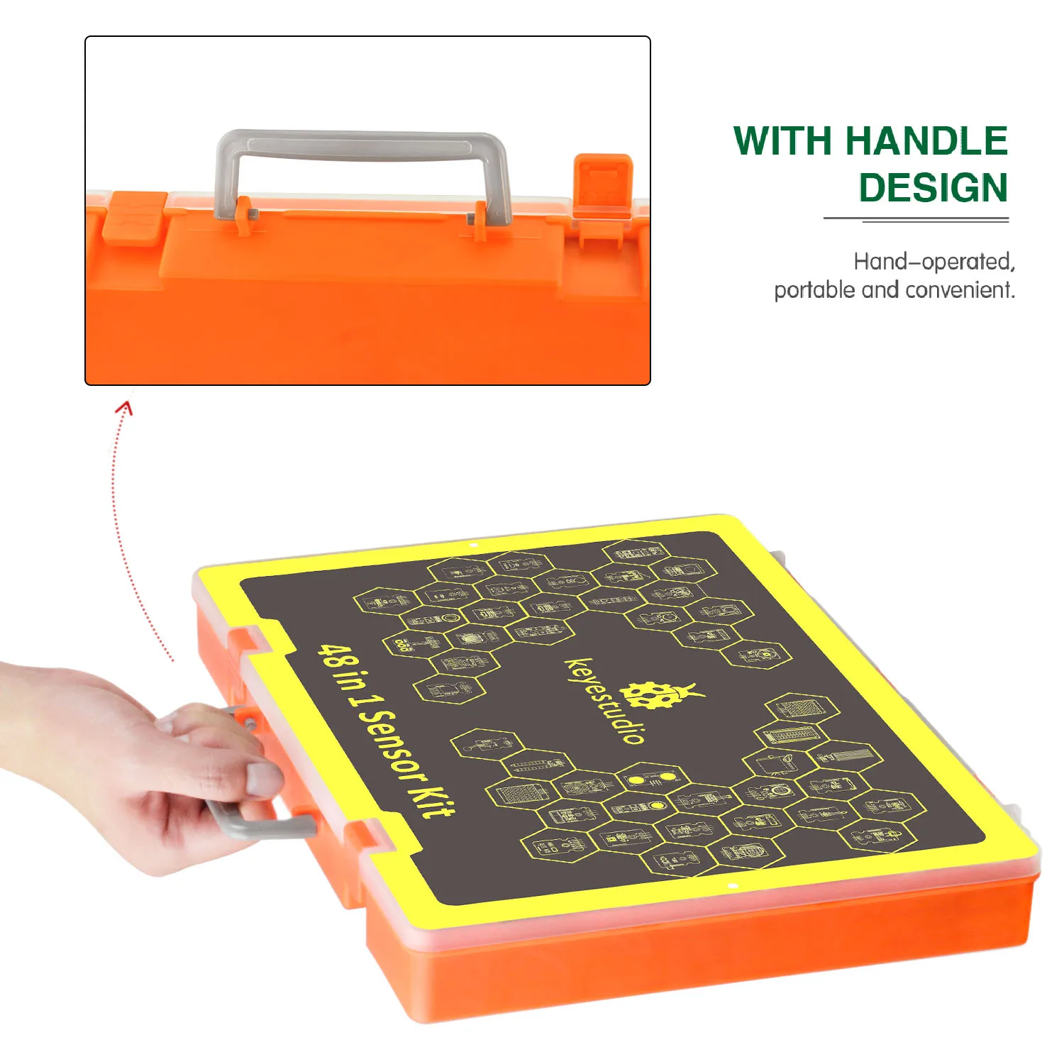 Keyestudio 48-in-1 Sensormodul-Kit für Arduino UNO/Mega – Bild 2