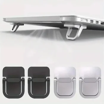 Aluminiumlegierung Laptop-Zubehör Laptop-Ständer für Computerhalter Mini tragbare Beine für MacBook (2 Stück)