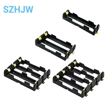 18650 SMD Batteriehalter mit Bronze-Kontakten für 1 bis 4 Akkus