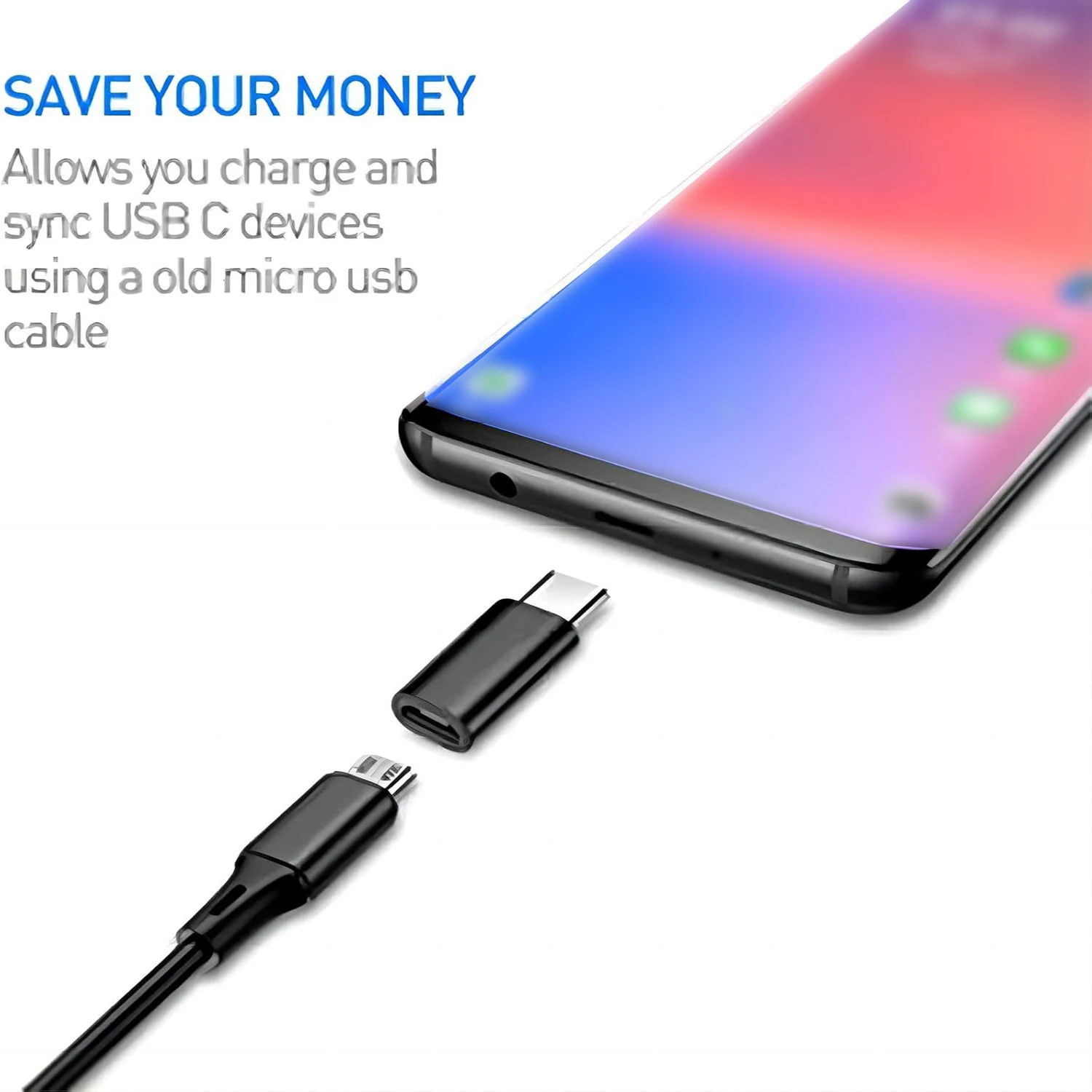 USB-C Adapter-Set: USB-A und Micro-USB auf USB-C, 8 Stück – Bild 5