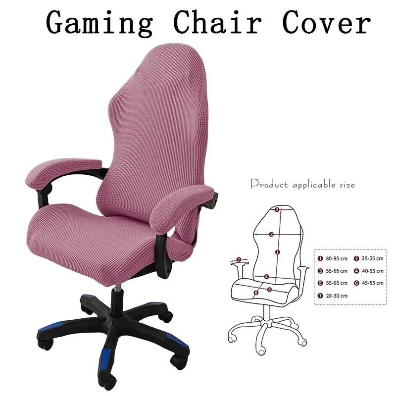 Mode Einfache Home Gaming Stuhl Abdeckung Universal Computer – Bild 5