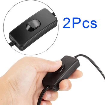 Tisch Schreibtisch Lampe Kabel Kippschalter Wippschalter Lichtschalter AC 250 V EIN/AUS-Steuerung