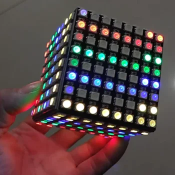 WS2812 LED 5050 RGB 8x8 4 16 25 64 Bit LED-Matrix-Modul für DIY Arduino