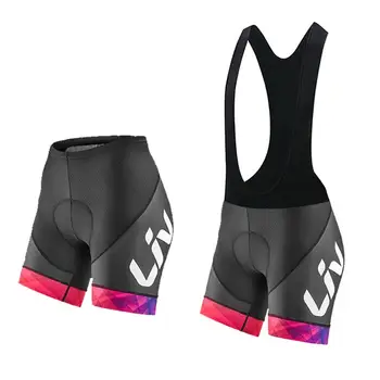LIV, Mulheres Cal Grande de Ciclismo Esports Padão Apertado Bicicleta Shorts Almofada Gel MTB feminino Shorts