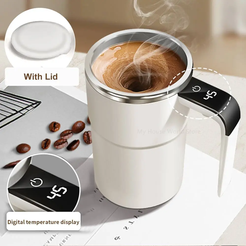 Automatischer Rührbecher, wiederaufladbar, tragbar, Kaffee – Bild 6