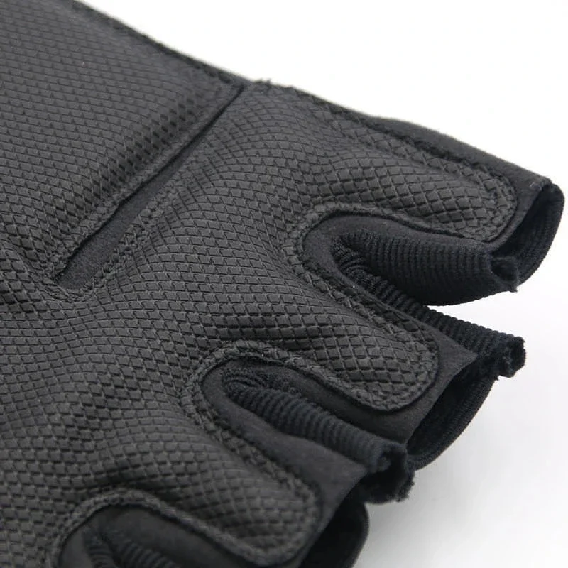 Half Finger Herren Handschuhe Outdoor Militärische Taktische – Bild 6