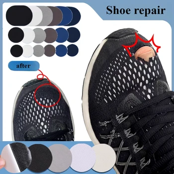 Sportschuhe Reparatur Aufkleber Wildleder Fersenschutz Anti-Verschleiß Reparatur Löcher Selbstklebende Patches