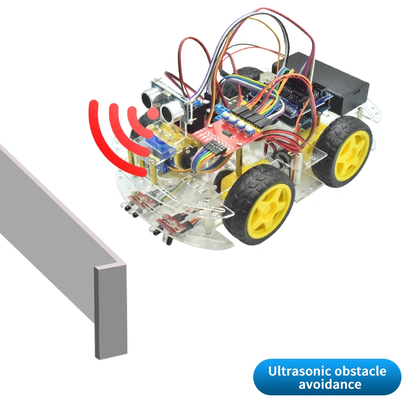 4WD Smart Robot Car Chassis Kit mit – Bild 3