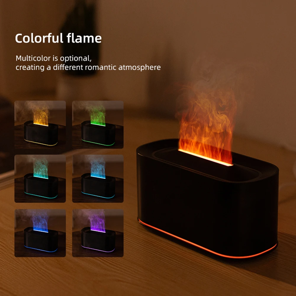 Aromatherapie-Diffusor mit Flammeneffekt, Diffusor für – Bild 2