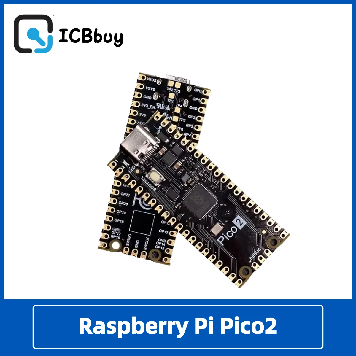 Raspberry Pi Pico2 Entwicklungsboard RP2350 Mikrocontroller