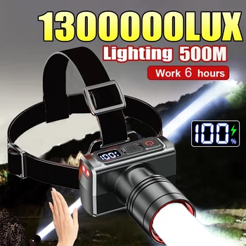 Wiederaufladbare Scheinwerfer Super Helle Kopf Licht Motion Sensor Front Led Kopf Taschenlampe Wasserdichte
