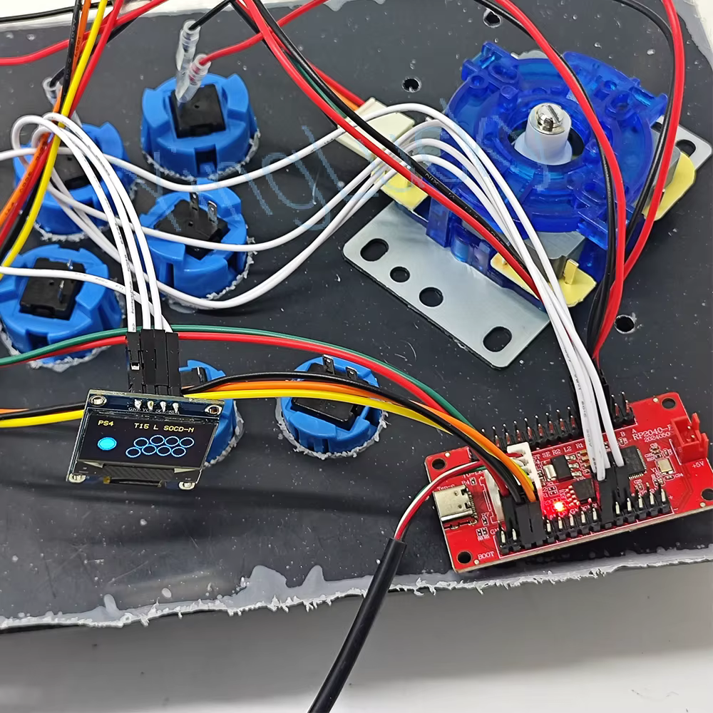 Raspberry Pi Pico Zero USB-Karte mit Encoder für PC PS4 – Bild 4