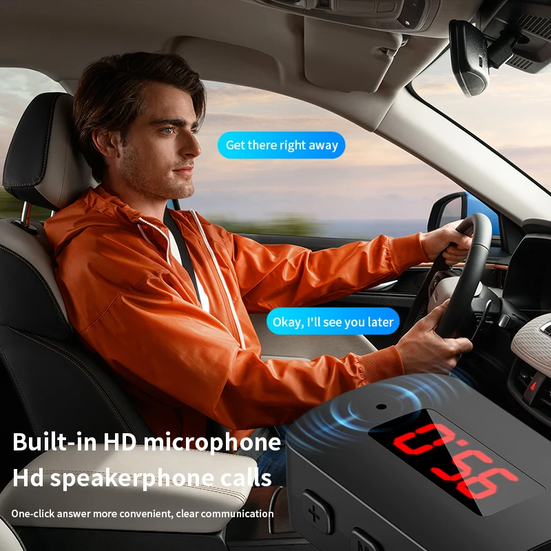 Bluetooth 5,4 Auto FM Sender Empfangen Mini USB – Bild 6