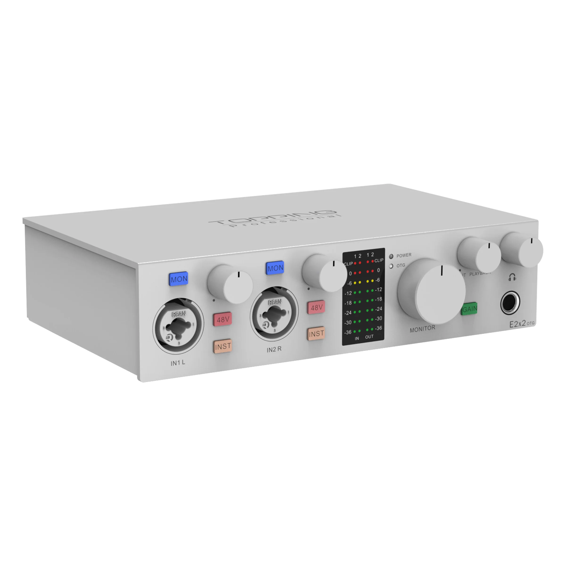 NEUES TOPPING E2x2 OTG Professionelles Audio-Interface – Bild 6