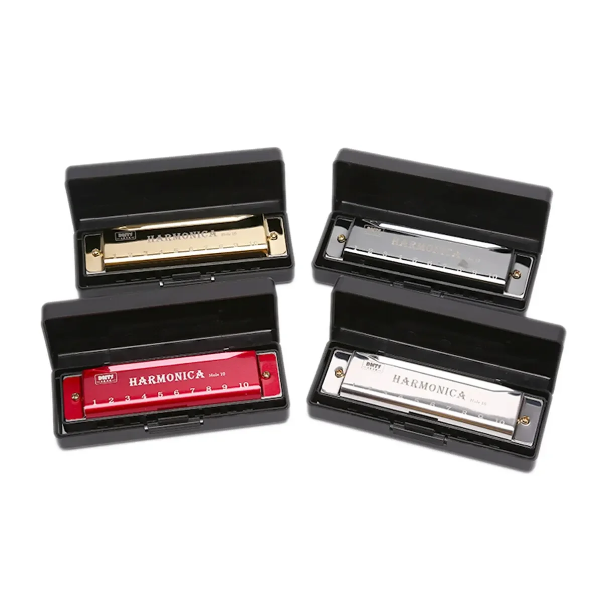 Miwayer-professionelle 10-Loch-Mundharmonika, Metallorgan für – Bild 6