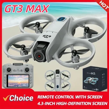GT3 MAX Drohne 8K HD 4,3" Fernbedienung Headless Mode Hubschrauber 360 ° Flip Quadcopter Spielzeug Mini Drohne