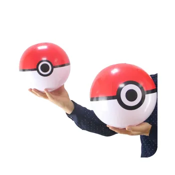 16 Zoll Pokemon-Ball, aufblasbarer PVC-Strandball, Elfen-Eltern-Kind-Interaktions-Volleyball, Kinderspielzeug