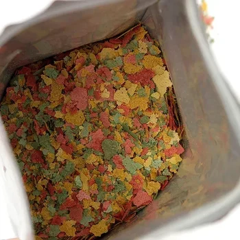 100 gr/paket Kleine Tropische Zierfische Futter Aquarium Fisch Dünne Scheibe Futter Fischfutter Sämling