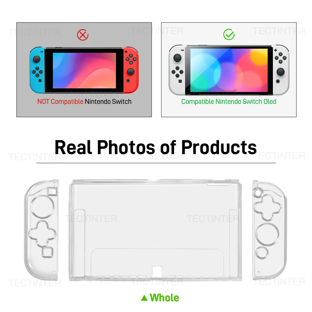TPU Split Schutzhülle für Nintendo Switch Oled Spielkonsole – Bild 2