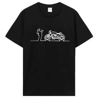 Männer Frauen Moto La Linea Nomads T Hemd Lineman TV Serie Kleidung Baumwolle Tees T-Shirt Hip Hop T-shirt