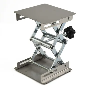 Edelstahl Hubtisch Holzbearbeitung Maschinen Router Heber Einstellbare Gravur Labor Lift Plattform Zimmerei