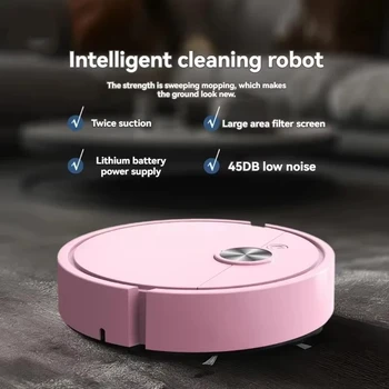 Intelligenter Staubsaugerroboter Mini mit integrierter Saug- und Wischfunktion, vollautomatischer