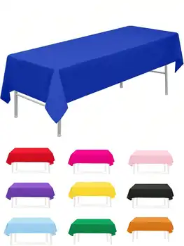 137x274cm Einweg Einfarbig Tischdecke Geburtstag Party Hochzeit Weihnachten Tisch Abdeckung Wischen