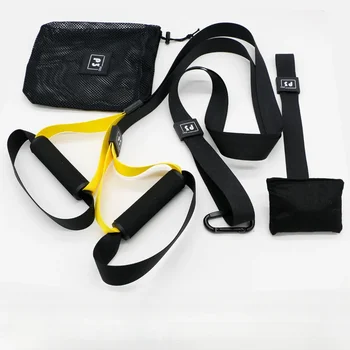 Trx Suspension Training mit Spannungsgurt, Tür auf horizontalem Stangengurt, Bauchmuskeln, Fitnessgurt