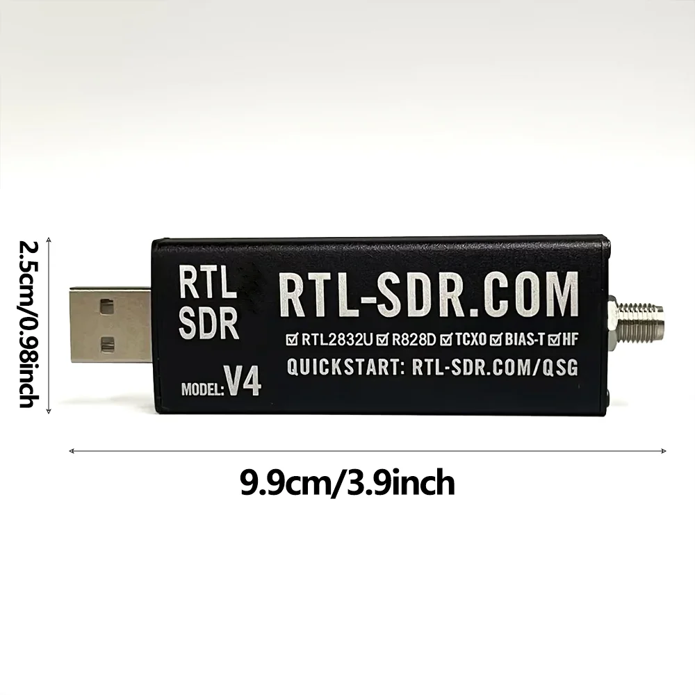 RTL SDR V4 R828D RTL2832U 1PPM TCXO SMA RTLSDR Software – Bild 2