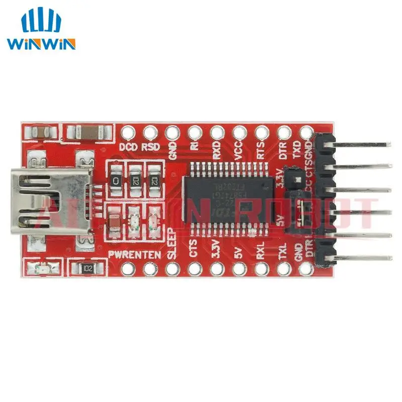 FT232RL FTDI USB 3,3 V 5,5 V zu TTL Serielle Adapter Modul – Bild 5